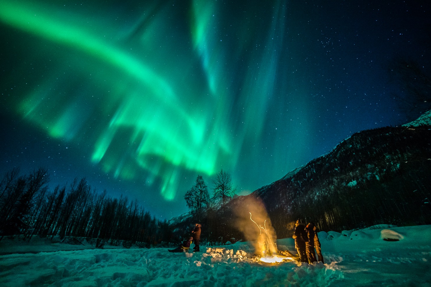 Northern Lights in Anchorage Alaska